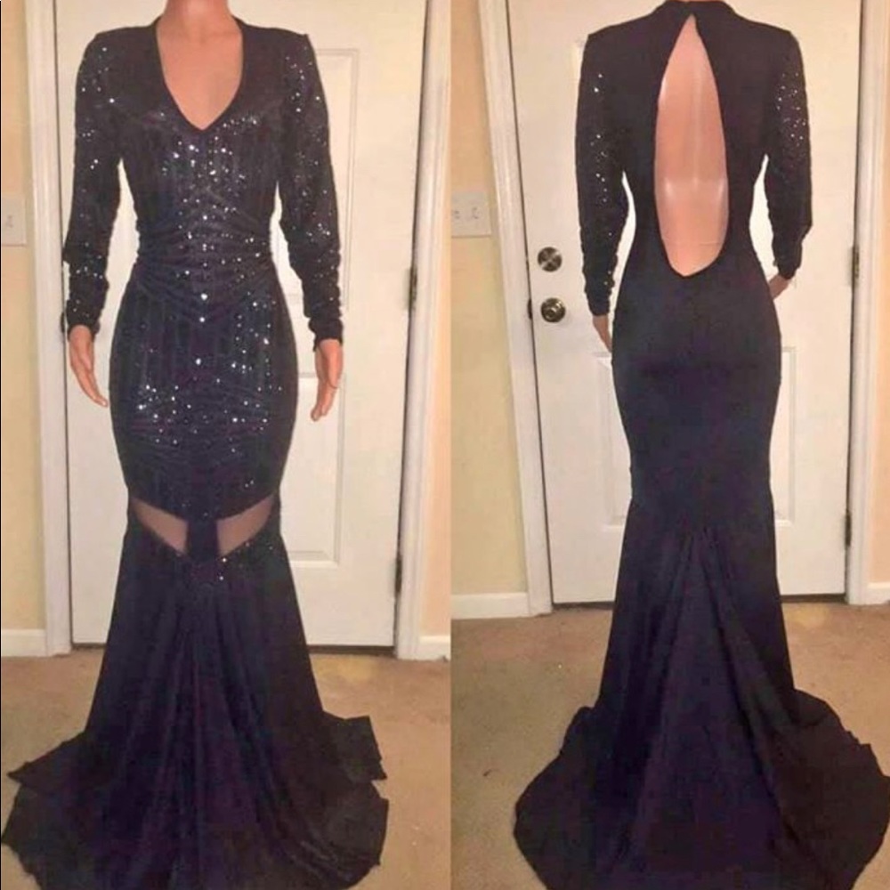 Custom made prom dress